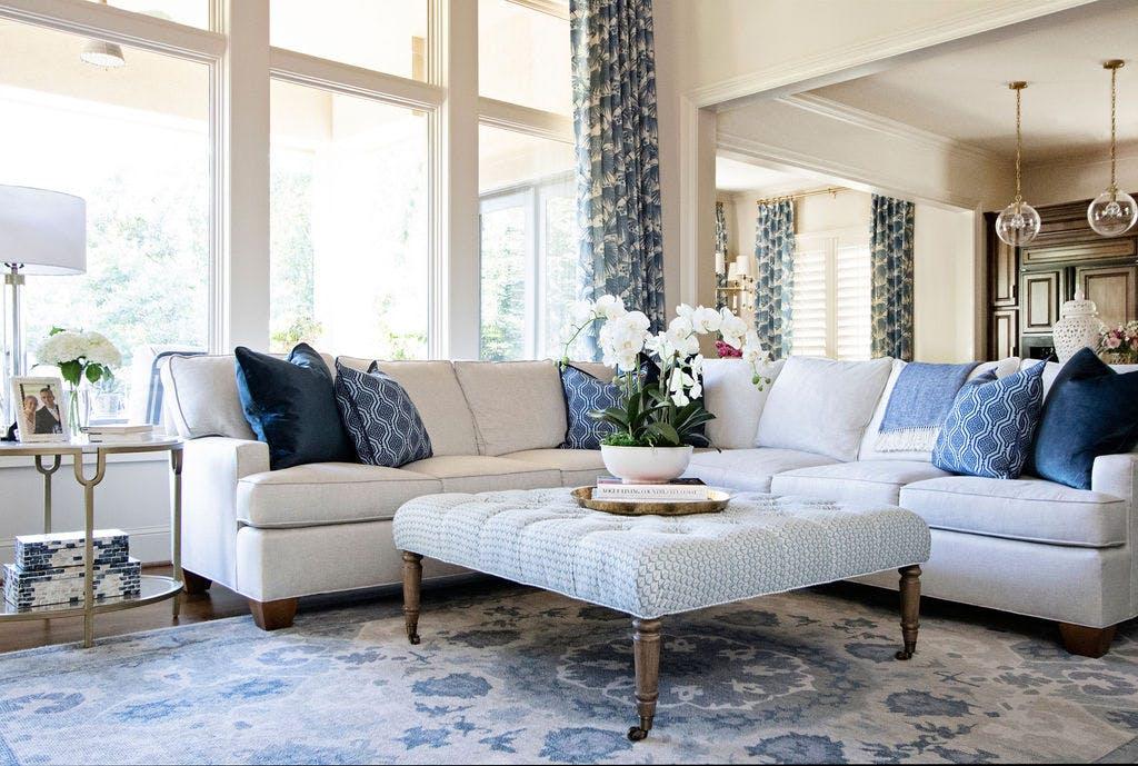 Living room remodel by ML Designs of Kansas City