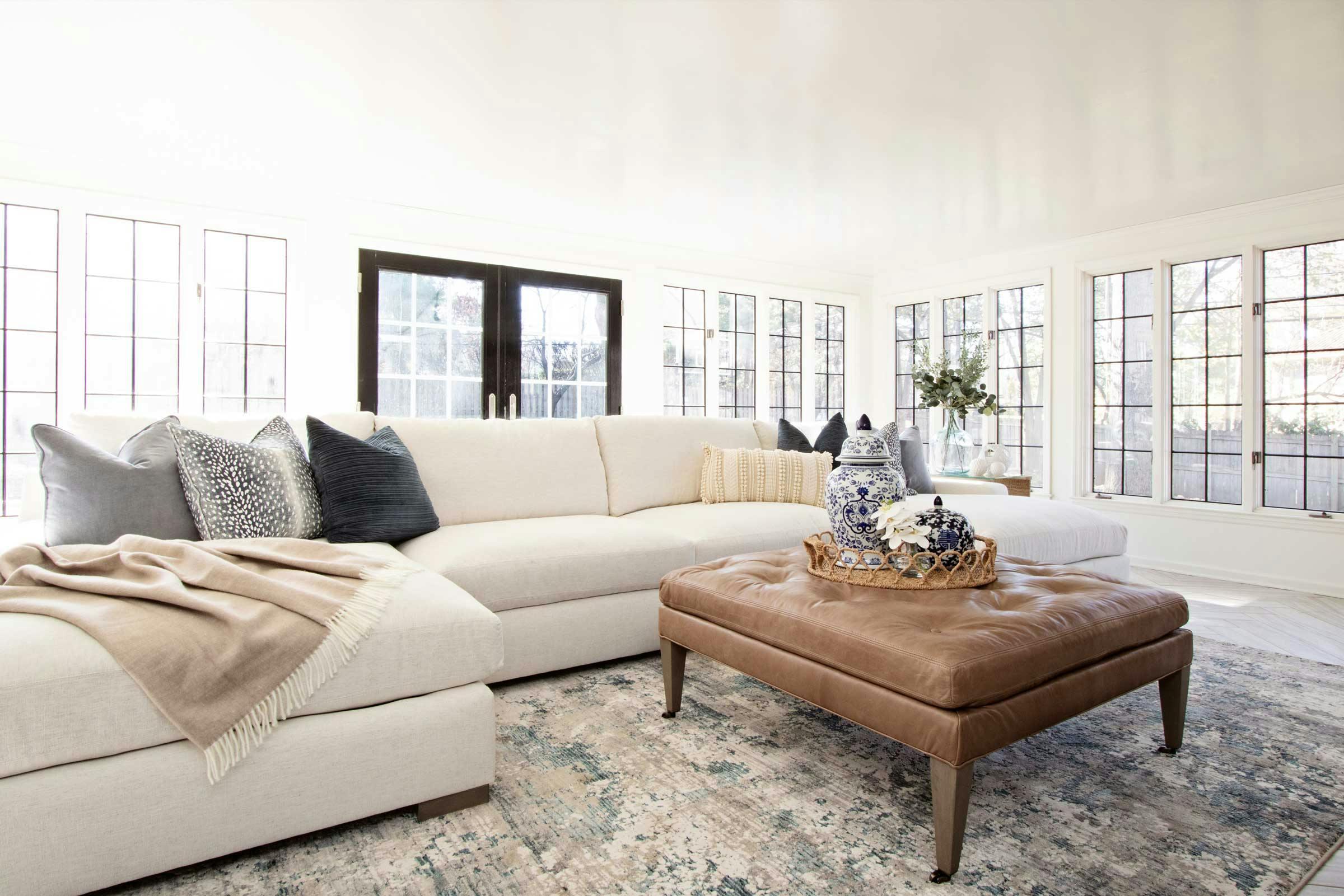 Living room in Kansas City designed by ML Designs